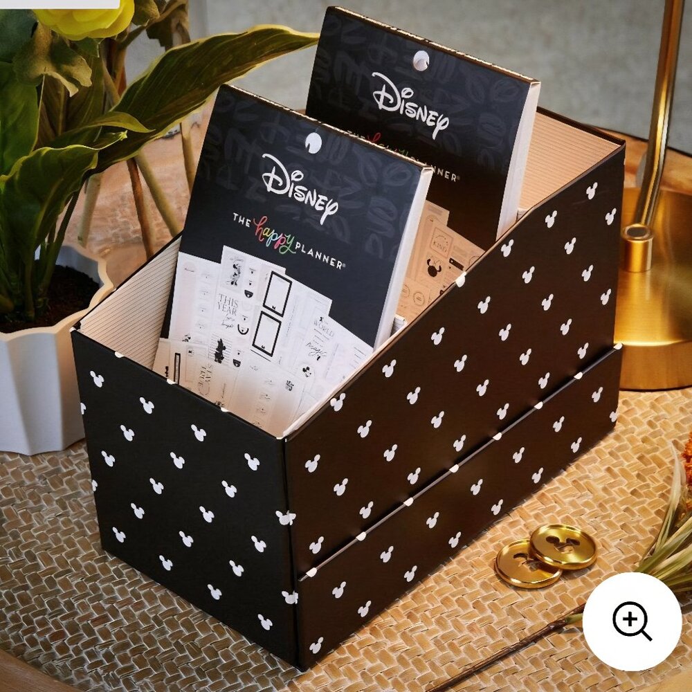 NEW The Happy Planner Disney Sticker Pad Storage Box